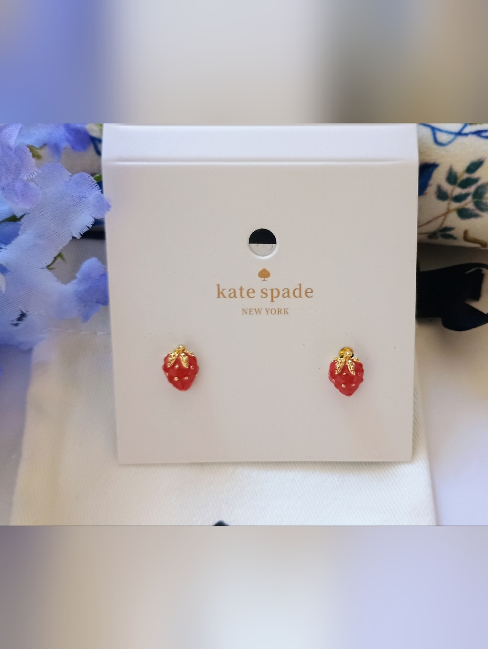 Kate Spade STRAWBERRY 🍓 Earrings